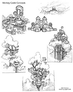 Ape Castle Sketches