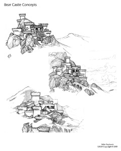 Bear Castle Sketches