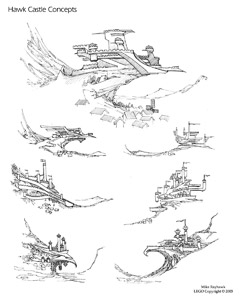 Hawk Castle Sketches