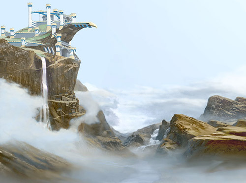 Hawk Castle Painting