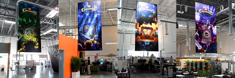 Faction Banner Action Shots