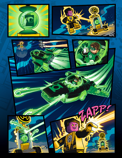 LEGO DC Super Heroes 76025 Green Lantern vs. Sinestro