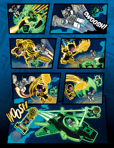 LEGO DC Super Heroes 76025 Green Lantern vs. Sinestro