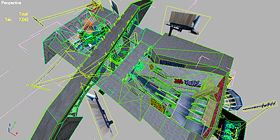 Spillway wireframe