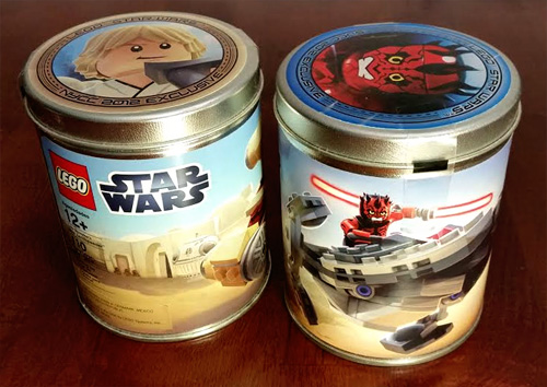 LEGO Star Wars exclusive tins