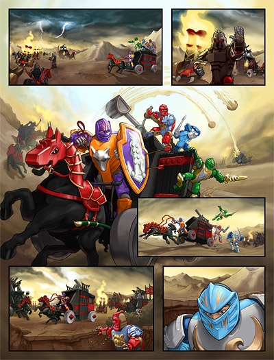 LEGO Knights UK Comic